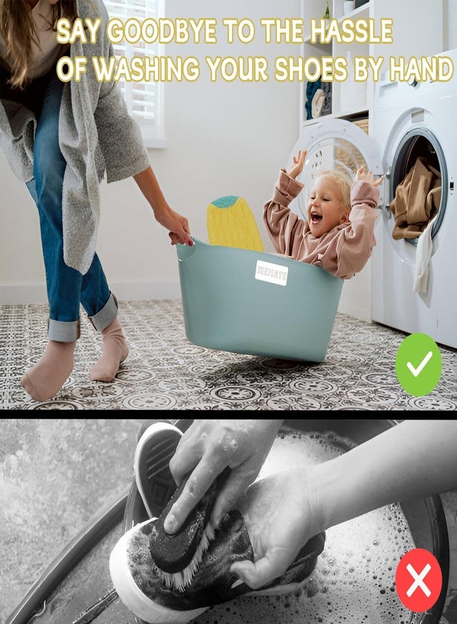 IREMATE Shoe Washing Bag Yellow, Yellow, Medium - Image 4